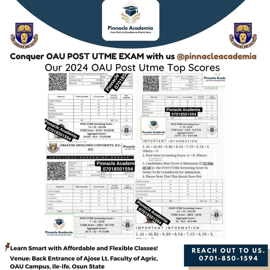 Pinnacle Academic Score Testimonial